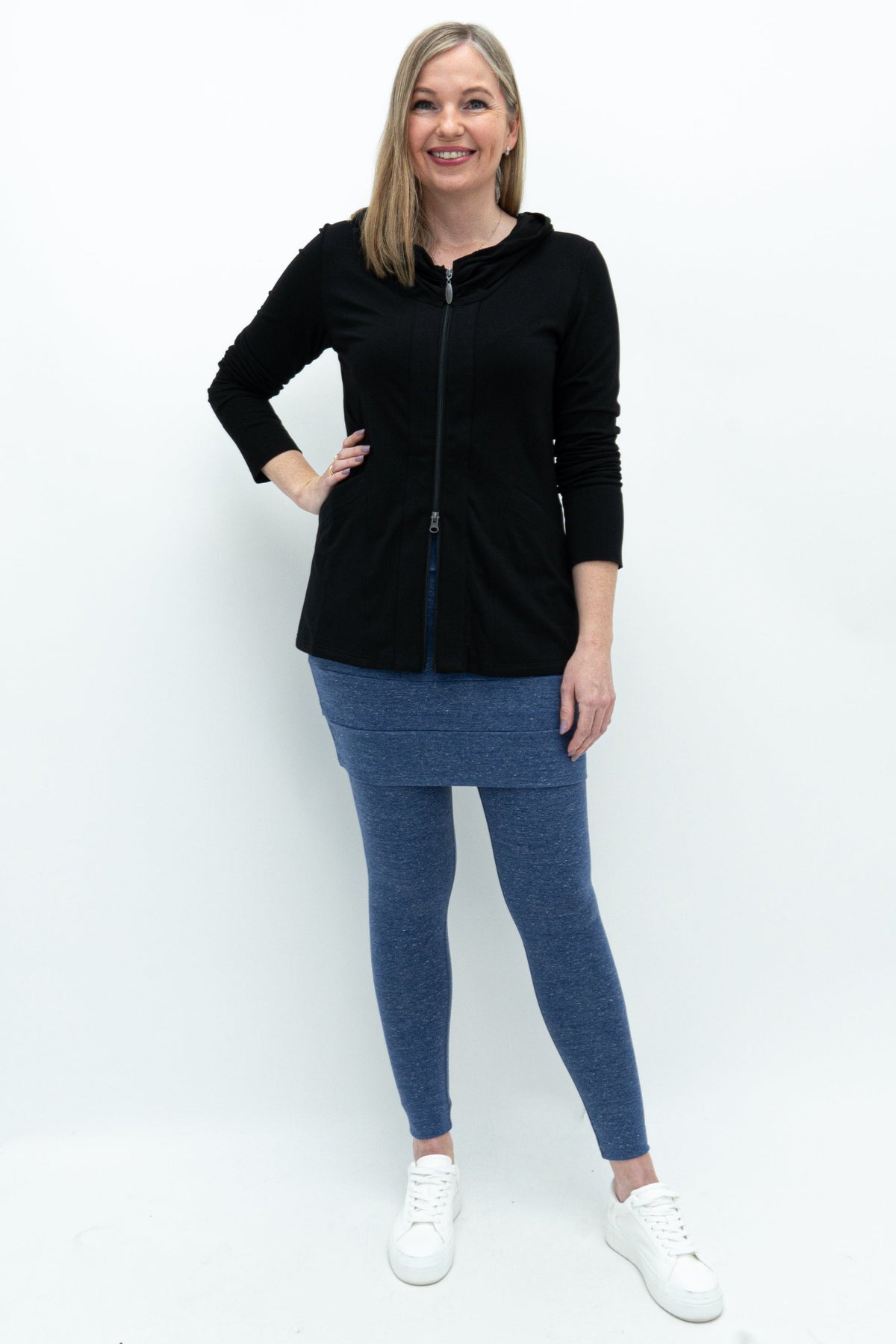 Whistler Skirt, Denim, Bamboo - Final Sale