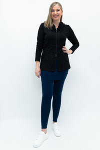 Whistler Skirt, Indigo, Bamboo - Final Sale