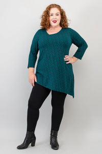 Winnie Tunic, Ocean Waves, Bamboo - Final Sale
