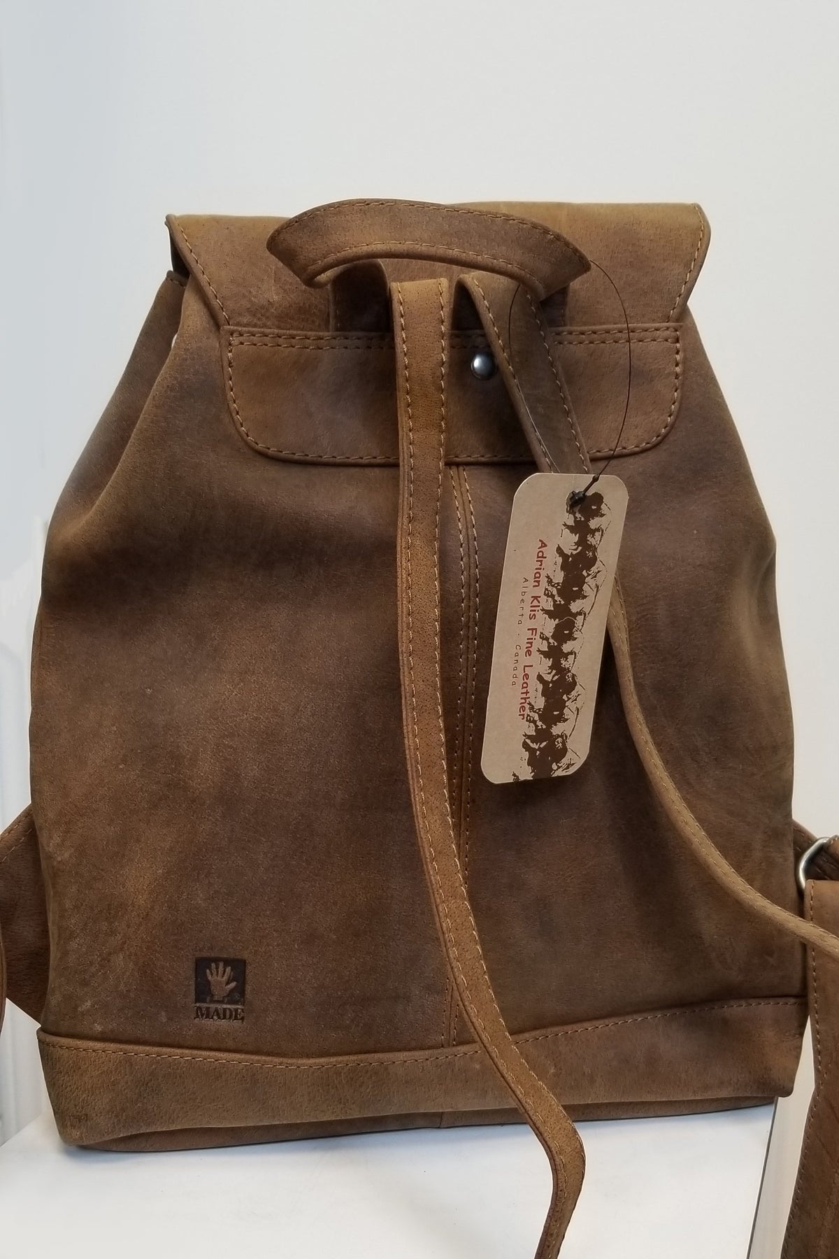 Adrian Klis Backpack 2171, Buffalo Leather - Blue Sky Clothing Co