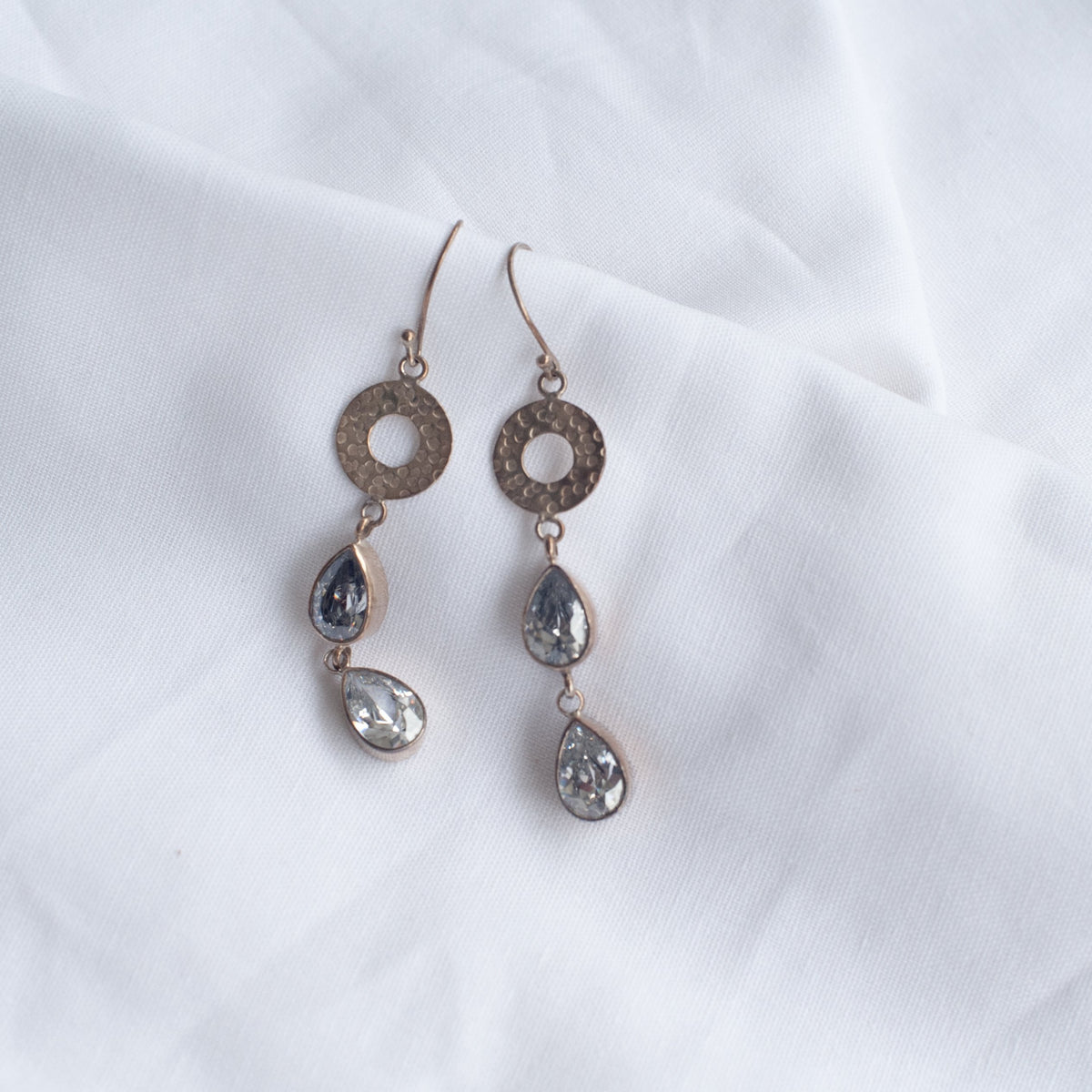 Crystal Drops Earrings - Blue Sky Clothing Co