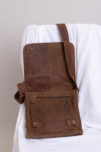 Adrian Klis 2471 Messenger Bag, Buffalo Leather