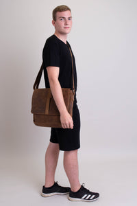 Adrian Klis 2751 Messenger Bag, Buffalo Leather