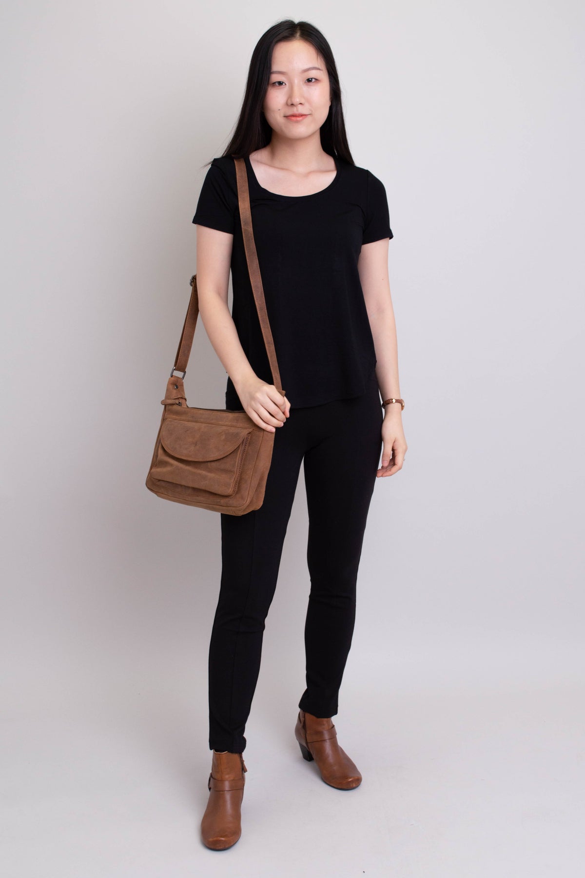 Adrian Klis 2714 Purse, Buffalo Leather
