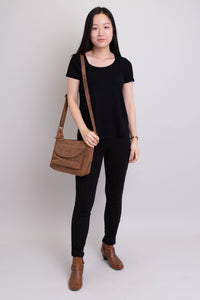 Adrian Klis 2714 Purse, Buffalo Leather