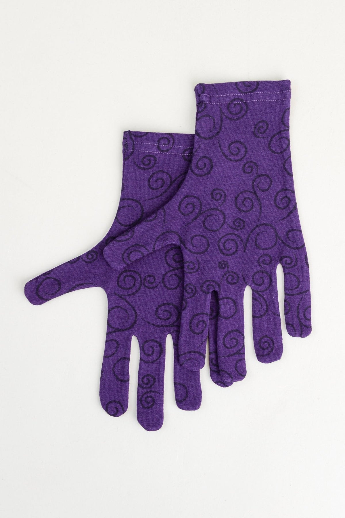 Bamboo Gloves, Royal Swirls