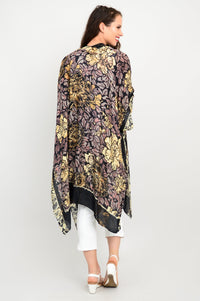 Darcy, Coffee Floral, One Size